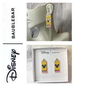 🐘🐘💓 Disney BaubleBar Mickey Mouse Pencil Earrings